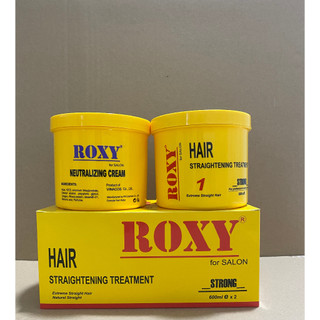 Kem Duỗi Tóc Cao Cấp Collagen Roxy Siêu khỏe 600ML X 2