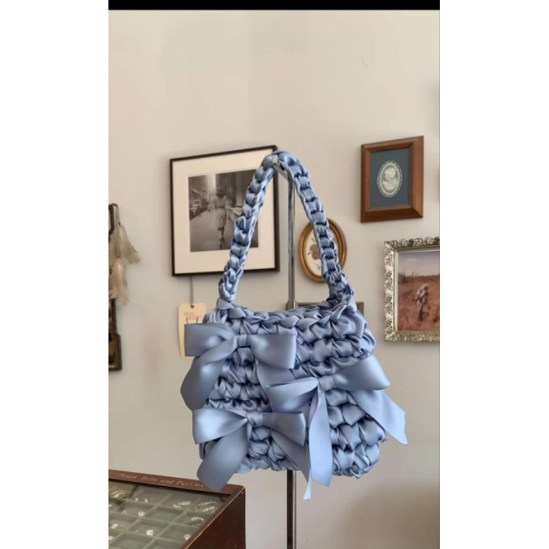 Ruy băng vải lụa bản 4cm, 1cuộn dài 22m làm nơ, làm hoa, handmade