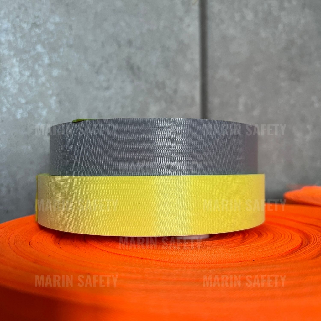 Dây phản quang vải, dây phản quang giao thông loại 1, kích thước 2.5cm và 5cm