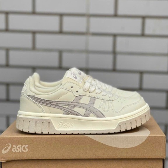 Giày Asics Court MZ Cream Black Gum mẫu mới nhất, Giày Đế Cao Su asics Nguyên Khối Đủ Size nam nữ | BigBuy360 - bigbuy360.vn