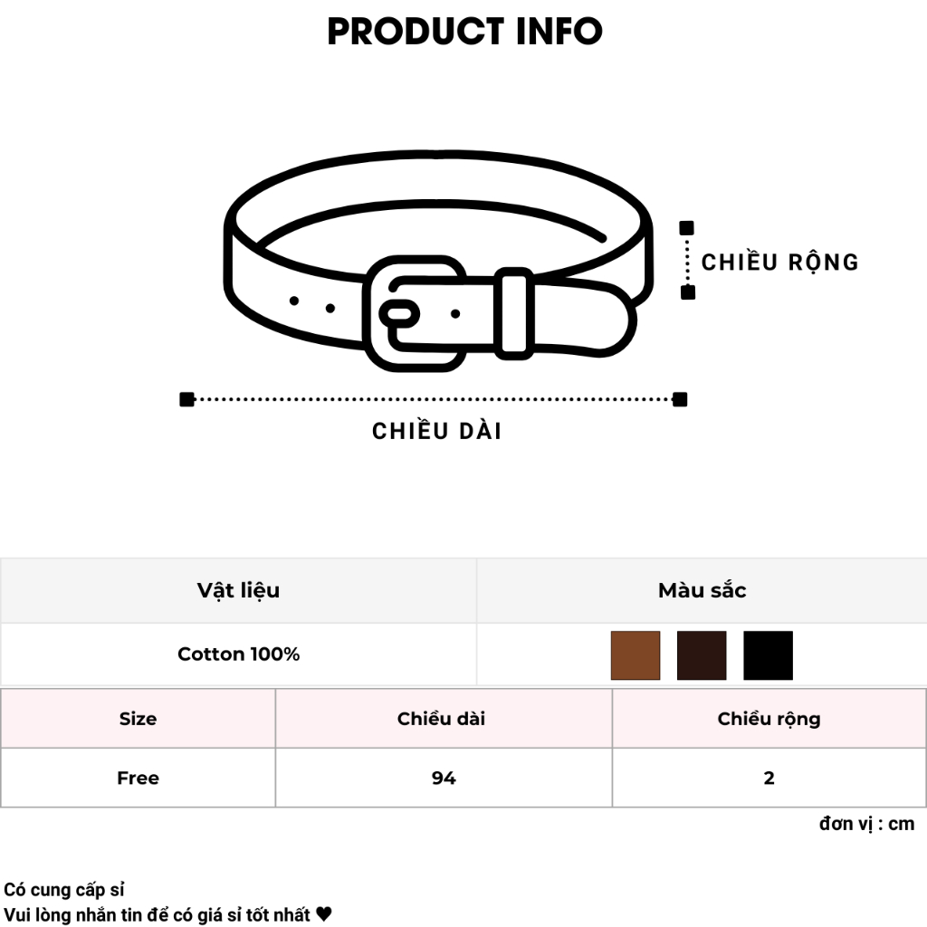 Thắt Lưng Da Bò Hàn Quốc