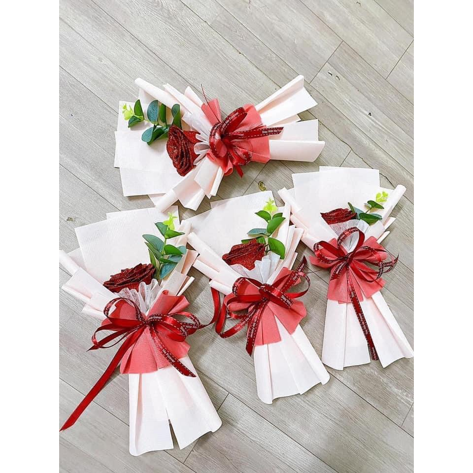 Bó Hoa Sáp Kim Tuyến 1 Bông Qùa Tặng - MINDI STORE