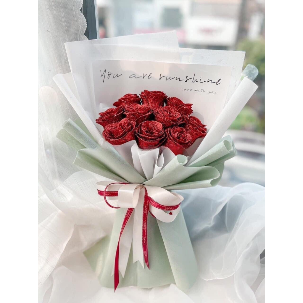 Bó Hoa Sáp Kim Tuyến 3-5-7-10 Bông Qùa Tặng - MINDI STORE