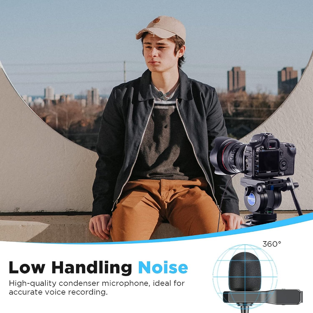 BOYA BY-M1S - Mic Thu Âm Cài Áo Có Dây Cổng 3.5mm TRRS Cho Điện Thoại & Máy Ảnh - Hàng Chính Hãng/Bảo Hành 2 Năm