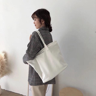 Túi xách vải bố canvas style Hàn