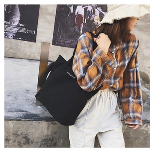 Túi xách vải bố canvas style Hàn