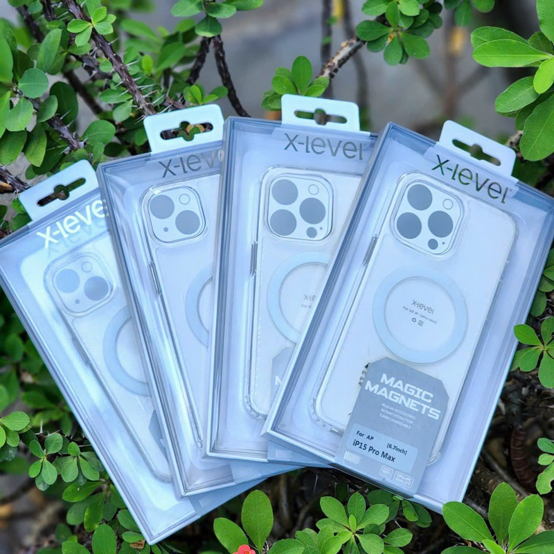 Ốp X-Level lưng trong chống Ố từ Tính ip17 / ip17  pro/ ip17 Air / ip17 pro max