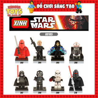 Xếp hình Minifigure Star Wars: Chiến Tranh Giữa Các Vì Sao - Đồ Chơi Lắp Ghép Sáng Tạo - XINH X0105