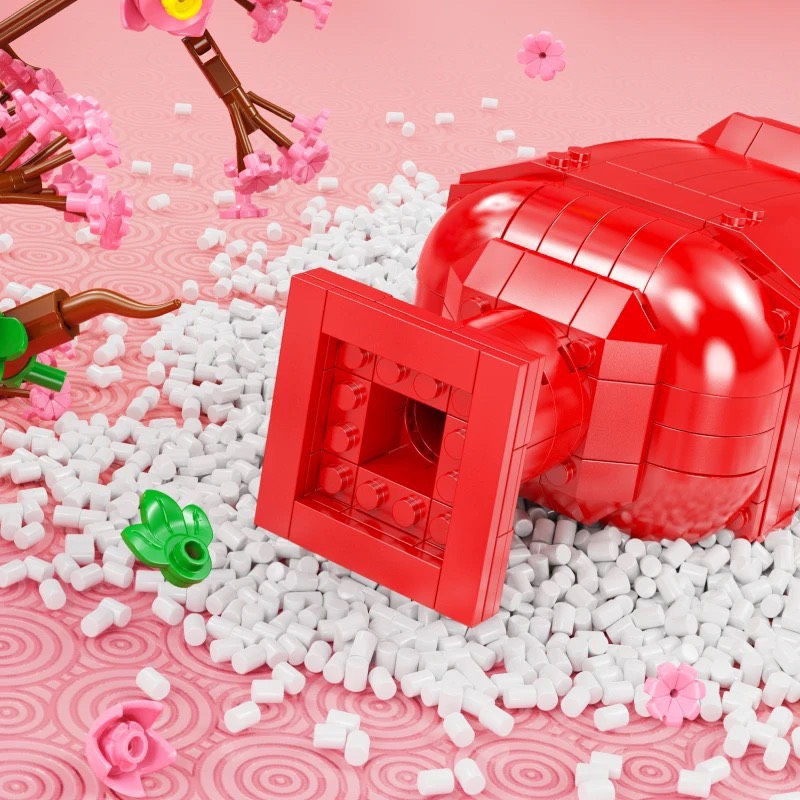 Bộ lắp ráp mô hình chậu hoa nhiều mẫu