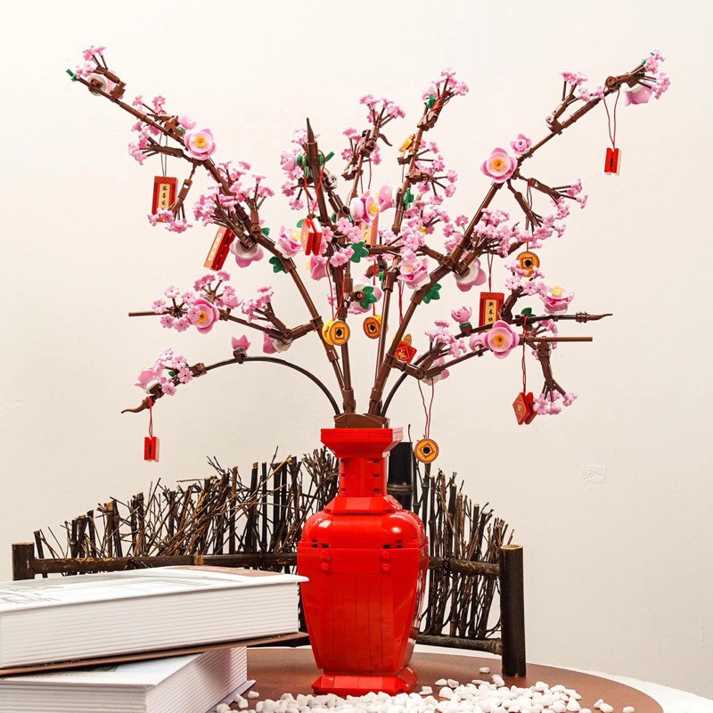 Bộ lắp ráp mô hình chậu hoa nhiều mẫu