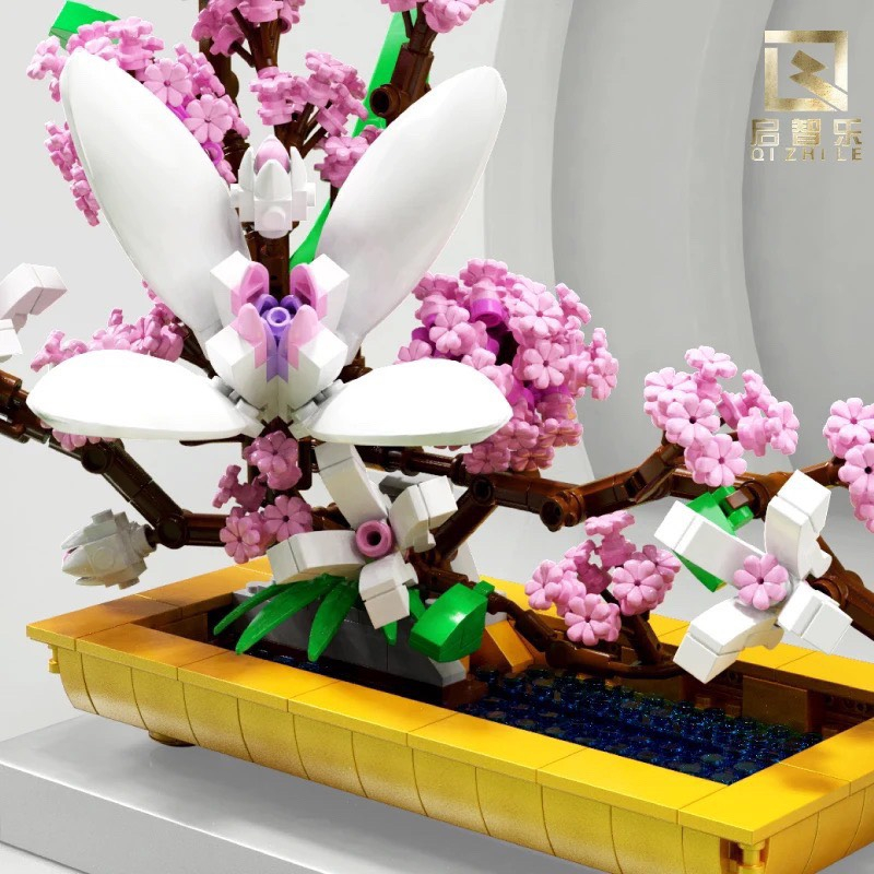 Bộ lắp ráp mô hình chậu hoa nhiều mẫu