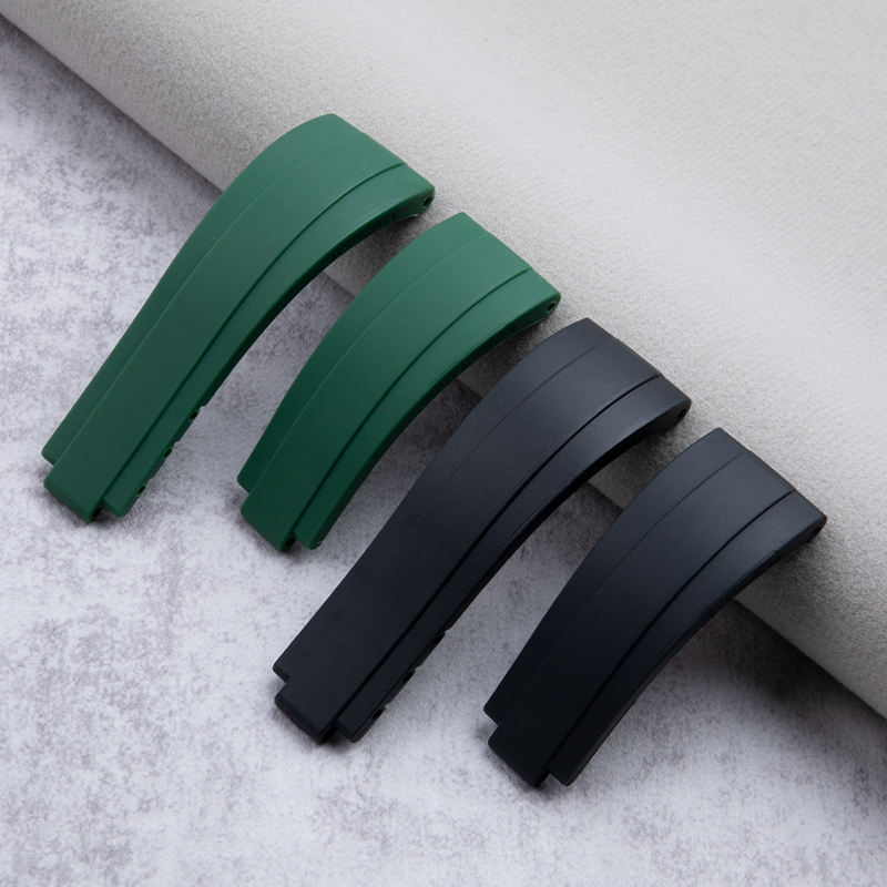 Dây silicone đầu cong OYSTERFLEX size 20/21mm cho đồng hồ rolex