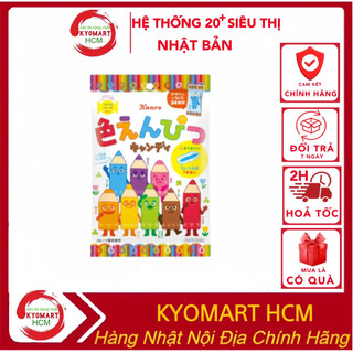 Kẹo bút chì trái cây Kanro Nhật Bản mix vị 80g