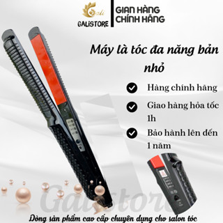  Máy ép làm duỗi là kéo kẹp tóc mini 3 in 1 lưỡi thẳng tạo kiểu tóc đa năng 5 mức nhiệt cao cấp - Galistore 
