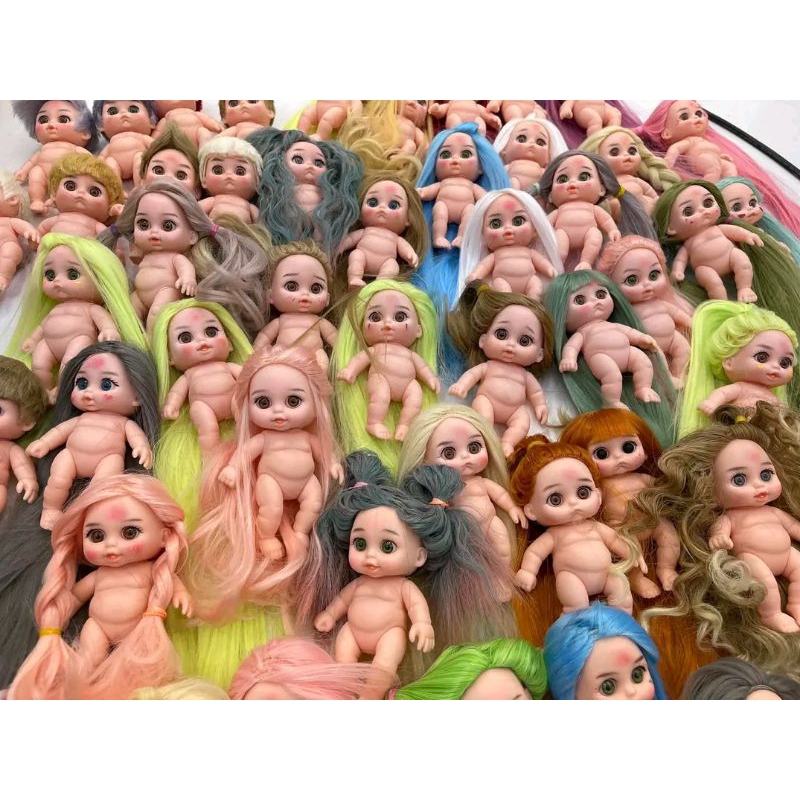 Búp bê 5in ngẫu nhiên đã làm tóc trang điểm