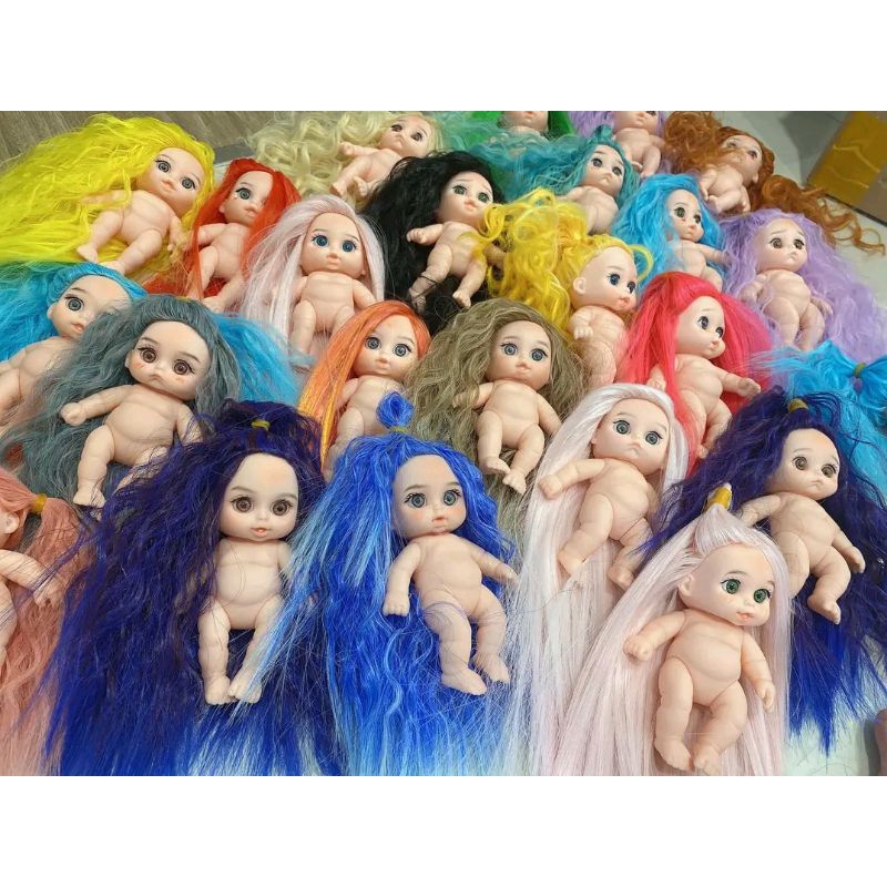 Búp bê 5in ngẫu nhiên đã làm tóc trang điểm