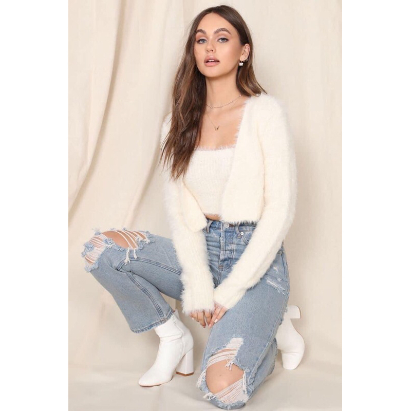 Áo len lông thỏ vip