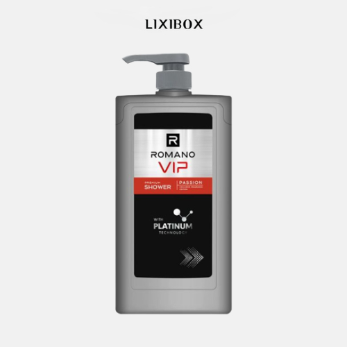 [Co-brand] Sữa tắm cao cấp Romano Vip Passion mạnh mẽ bí ẩn 650g/chai