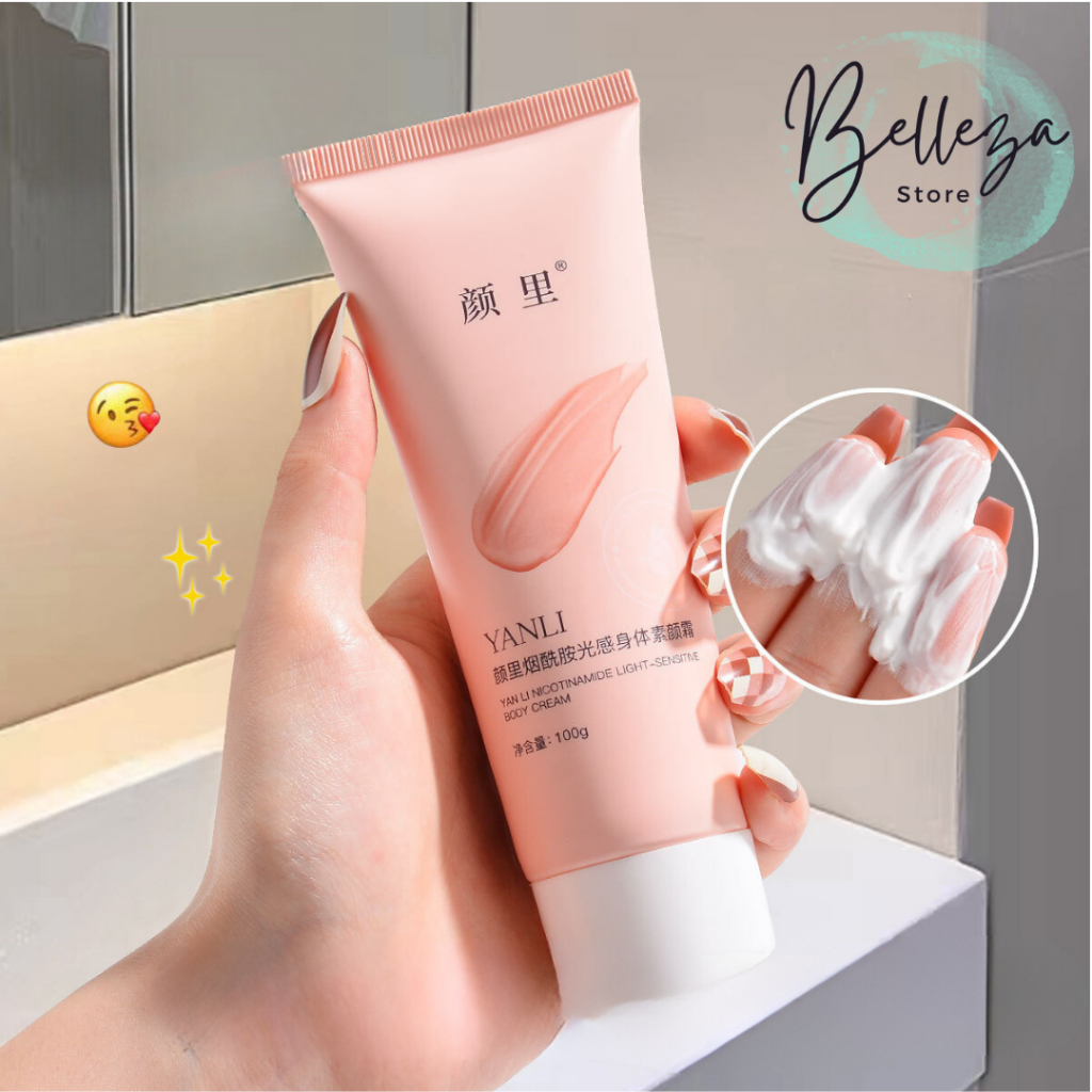Sữa Dưỡng Thể Yanli 100g - Giúp Dưỡng Trắng Dưỡng Ẩm, Làm Trắng Sáng Da Tự Nhiên, Mùi Thơm Nhẹ, Phù Hợp Cho Mọi Loại Da