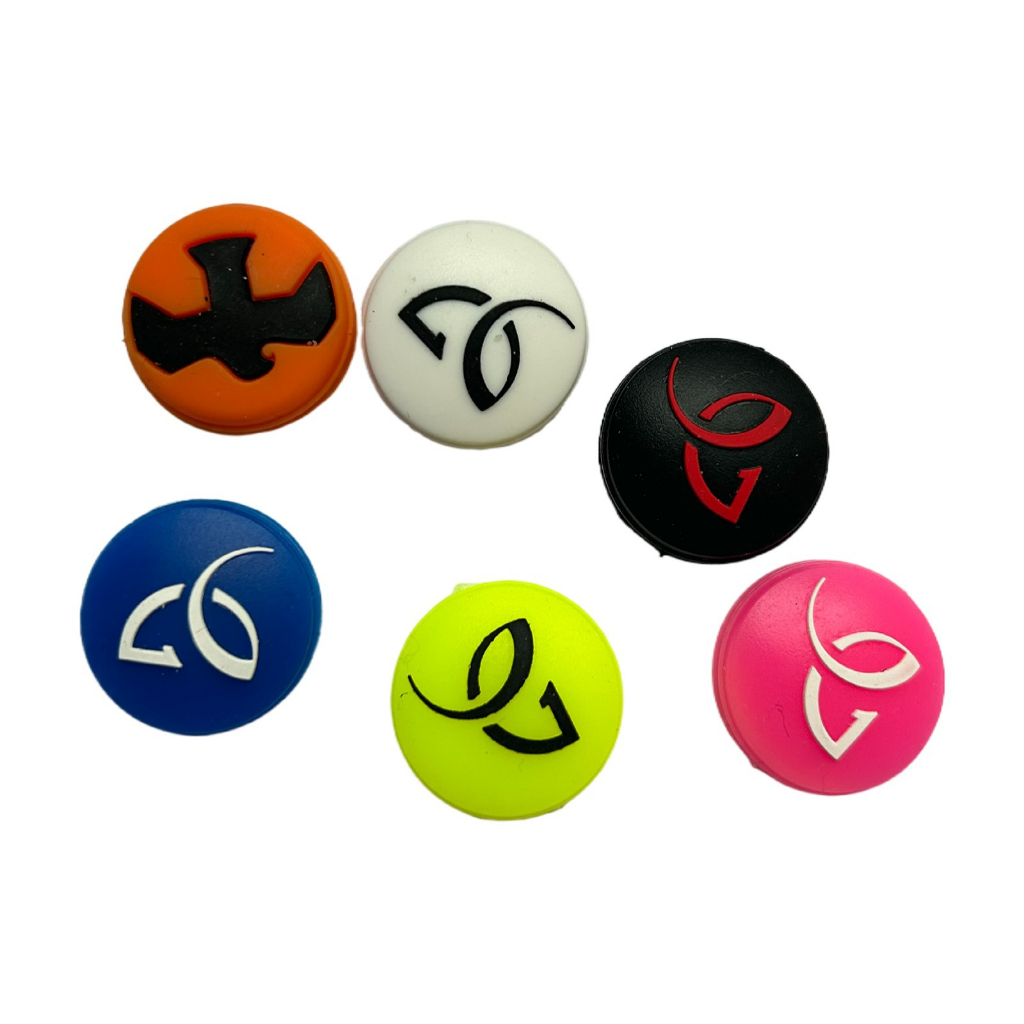 Giảm rung Head, giảm rung Tennis chống rung, hàng tuyển bằng silicone có nhiều màu sắc, ảnh thật