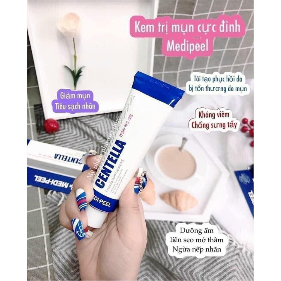 Kem dưỡng Medi-Peel Centella Mezzo Cream 30ml giúp giảm mụn, phục hồi da, làm dịu da. | BigBuy360 - bigbuy360.vn
