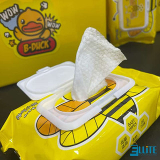 COMBO 10 gói giấy ướt Vịt Vàng (không kèm thùng nhựa)