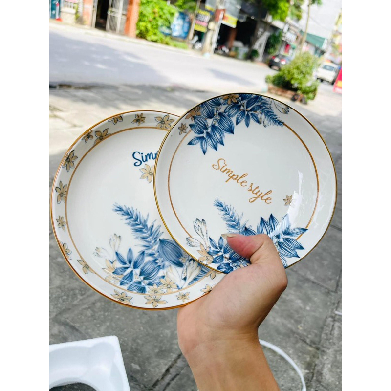 Bộ bát đĩa simple style siêu xinh