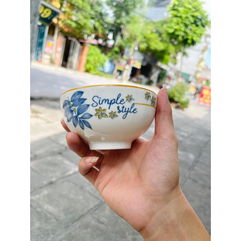 Bộ bát đĩa simple style siêu xinh