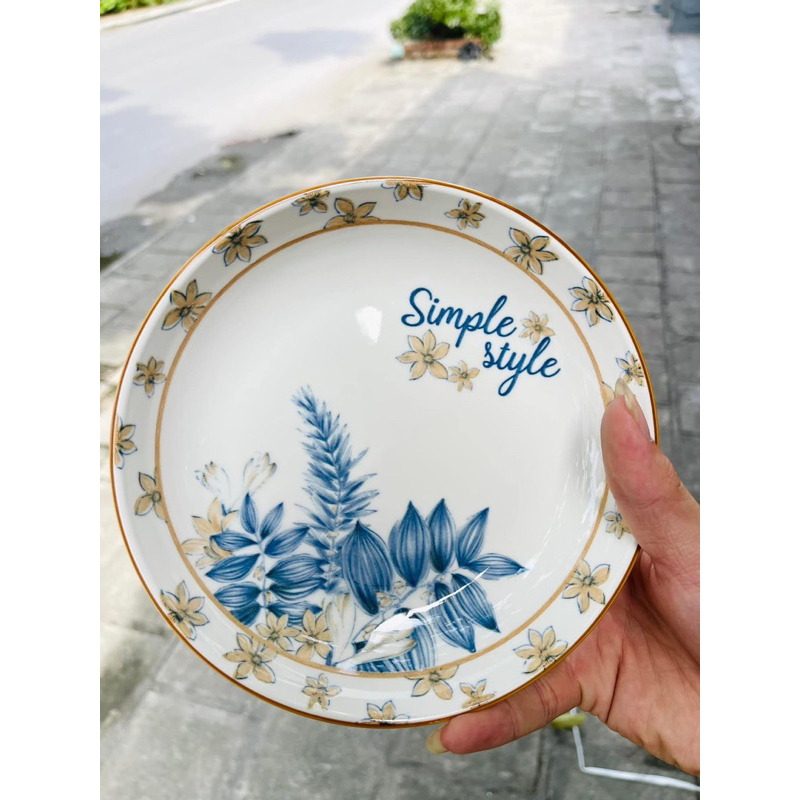 Bộ bát đĩa simple style siêu xinh