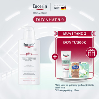 Sữa rửa mặt không gây kích ứng cho da nhạy cảm Eucerin pH5 Facial Cleanser 400ml