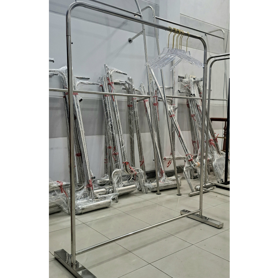 Sào/Giá/Kệ Inox Treo Quần Áo Giá Rẻ Dành Cho Shop Thời Trang