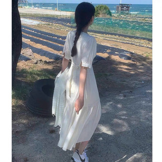 Đầm maxi cổ V đuôi cá form dài 2 màu (kèm hình thật)