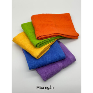 Khăn mặt màu Tân Thịnh, kt 28x48cm