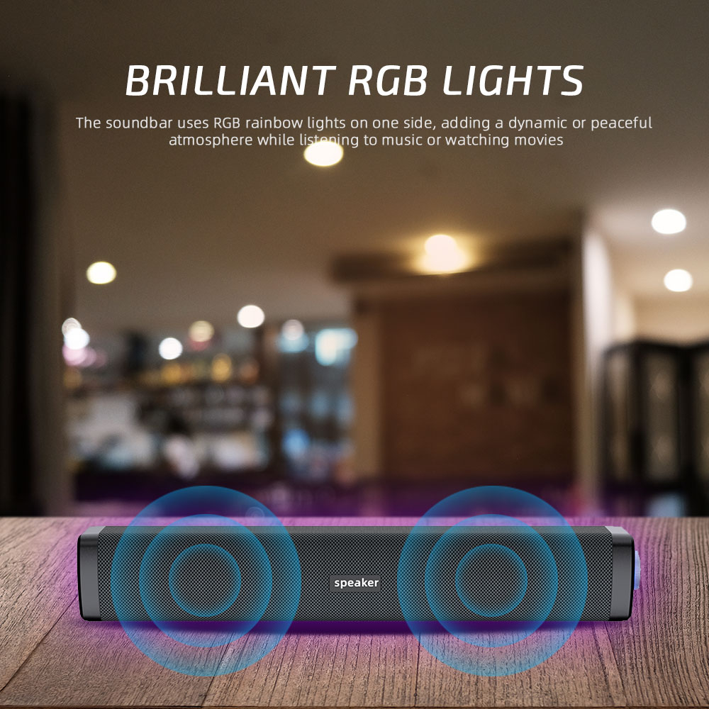 Loa Máy Tính Âm Thanh Loa Siêu Trầm 9D YST-1406