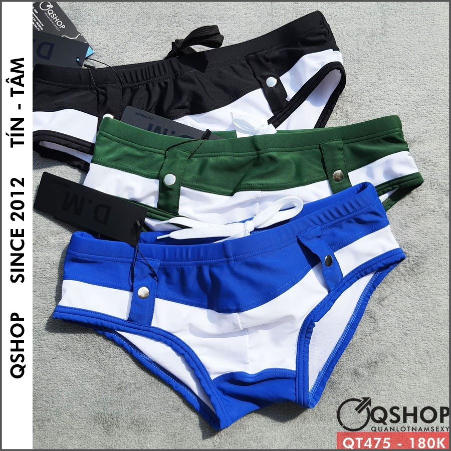 Quần bơi tam giác nam sành điệu mẫu mới QSHOP QT475