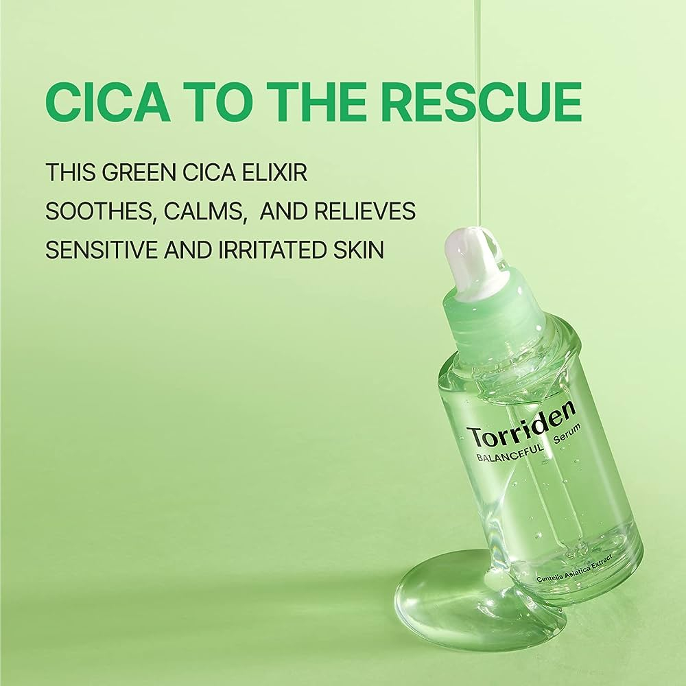 Tinh chất làm dịu da giảm mụn Torriden Balanceful cica serum