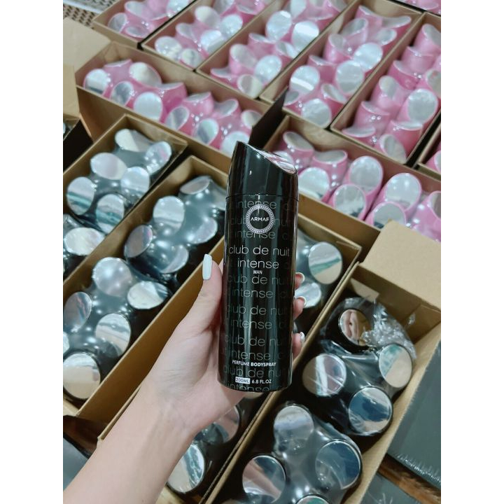 Lăn Khử Mùi + Xịt Thơm Hương Nước Hoa Armaf Club de Nuit For Men