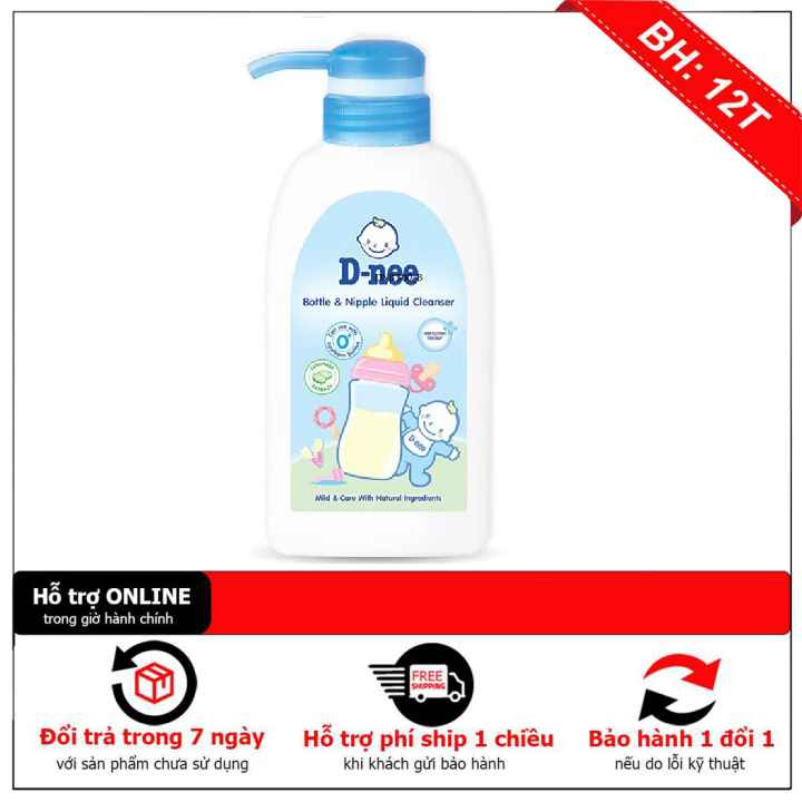 Nước rửa bình sữa Dnee 500ml cho bé