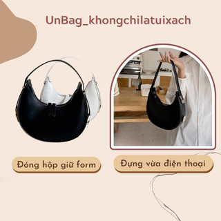 Túi xách nữ đeo kẹp nách túi đeo vai bán nguyệt cá tính