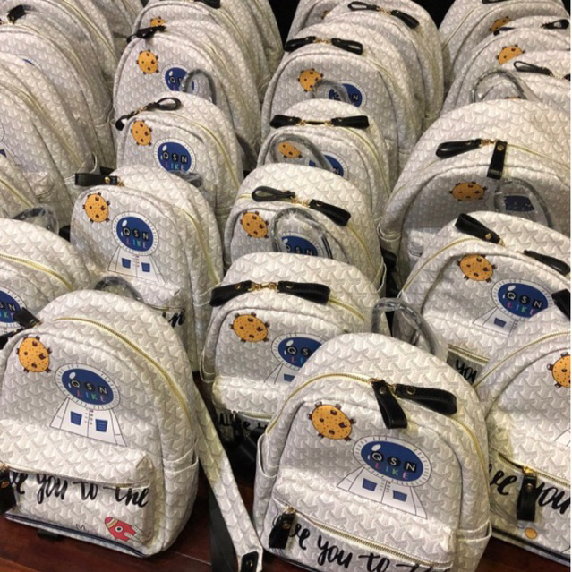 Balo QSN Edmond Masion New2023 Tặng kèm móc khoá ngựa da cao cấp đi học đựng laptop 🧸