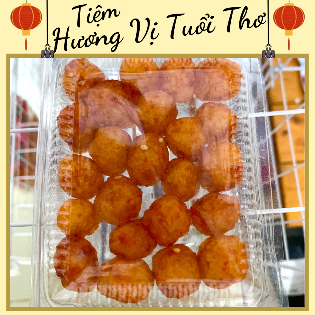 Bánh pò viên vừng tuổi thơ, quẩy size mini