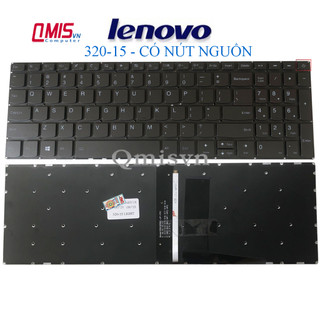 Bàn phím laptop Lenovo IdeaPad 320-15 320-15ISK, 320-15IAP, 320-15ABR, 320-15AST, 320-15IKB (CÓ NÚT NGUỒN)
