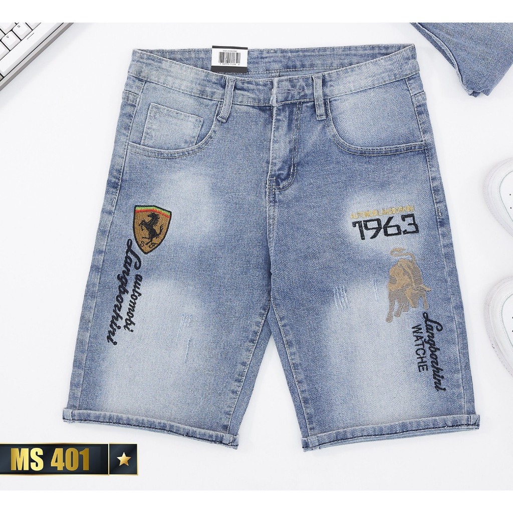 $ 8 MẪU quần SHORT THÊU jeans nam cao cấp HÀN QUỐC đẹp nhất 2020 bao đẹp y hình hàng chất lượng VNXK.