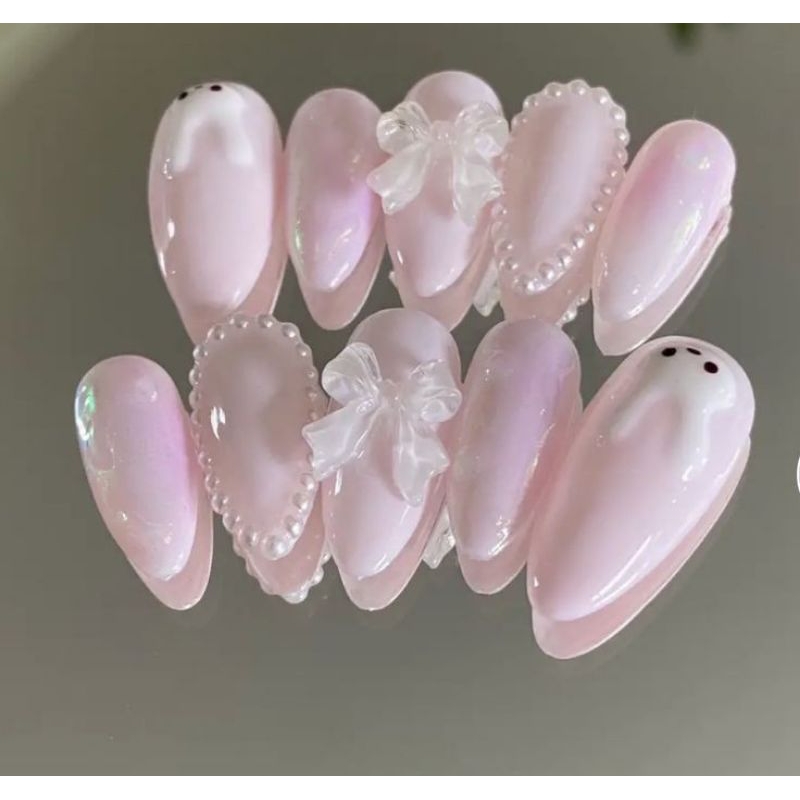 Móng giả_nail box móng thiết kế hàn dễ thương