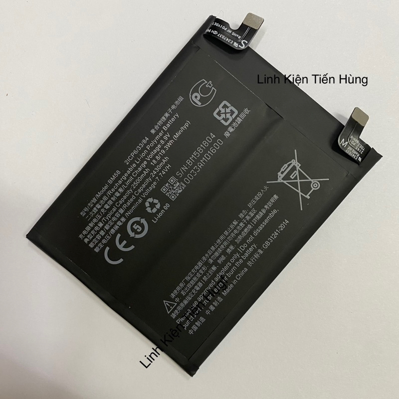 Pin Xiaomi Mi 11T Pro  5000mAh bao test đổi mới