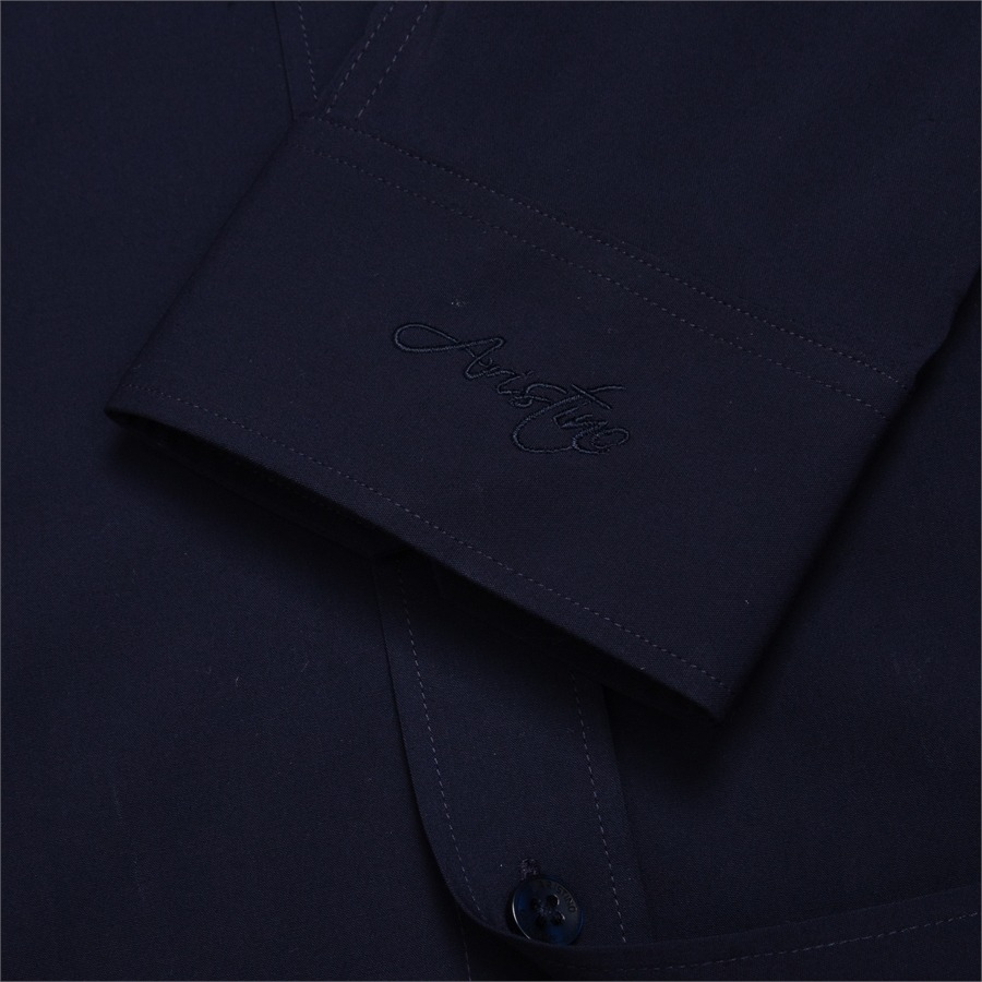 Áo sơ mi nam dài tay ARISTINO phom Slim fit, màu xanh than nam tính, lịch lãm  - ALS22603