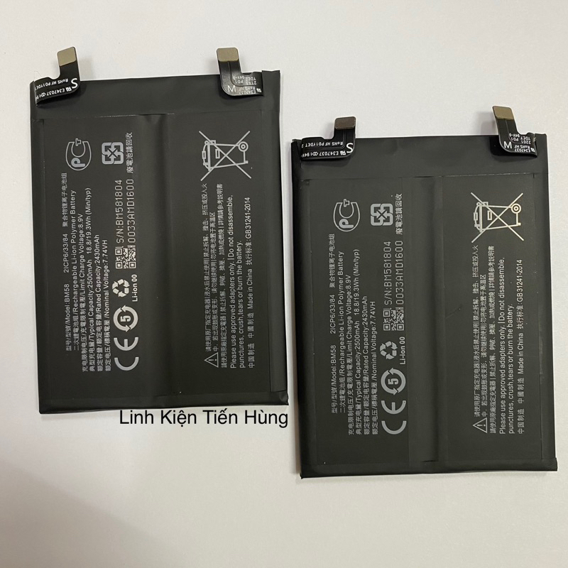 Pin Xiaomi Mi 11T Pro  5000mAh bao test đổi mới