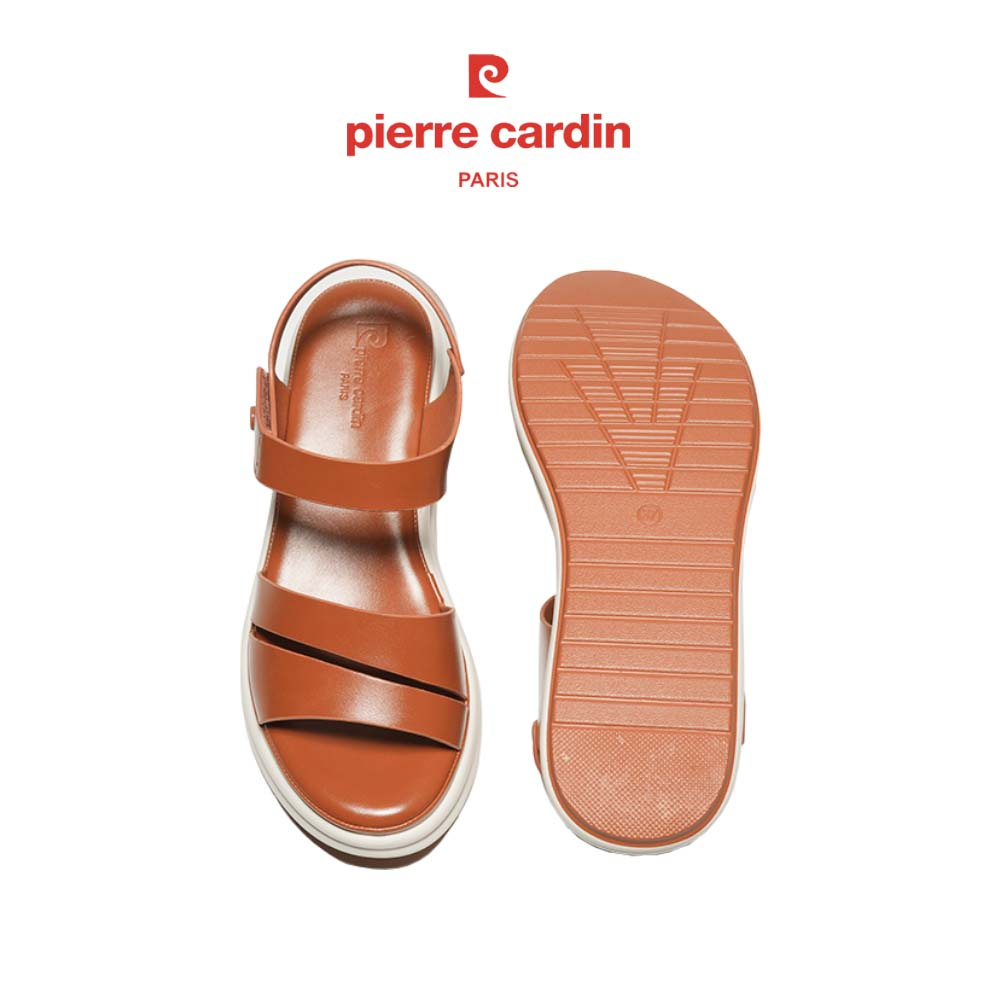 [NEW] Sandal nữ cao cấp Pierre Cardin, chất liệu mềm mại, quai hậu thời trang, đế cao 5cm 231