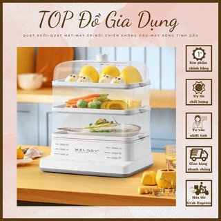 Nồi hấp điện đa năng nồi hấp 3 tầng,siêu tiện lợi - bảo hành 12 tháng - top đồ gia dụng