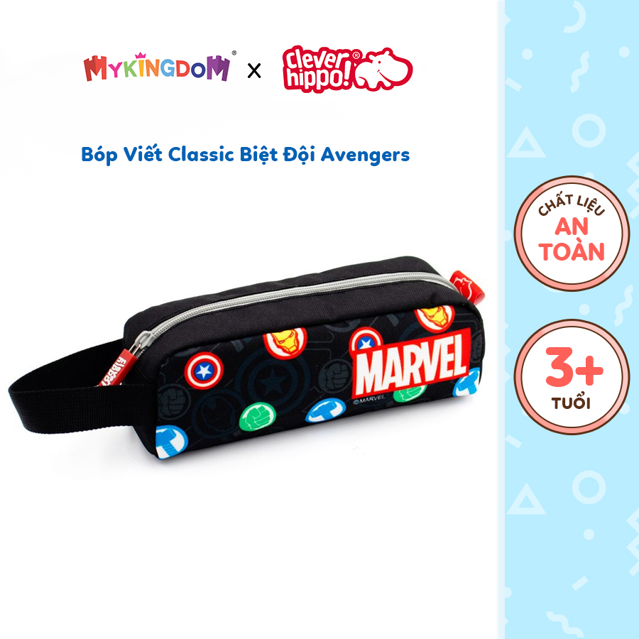 Bóp Viết Classic Biệt Đội Avengers CLEVER HIPPO HLM0104/BLACK